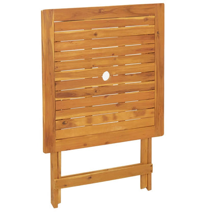 3 Piece Bistro Set Black Poly Rattan and Solid Wood