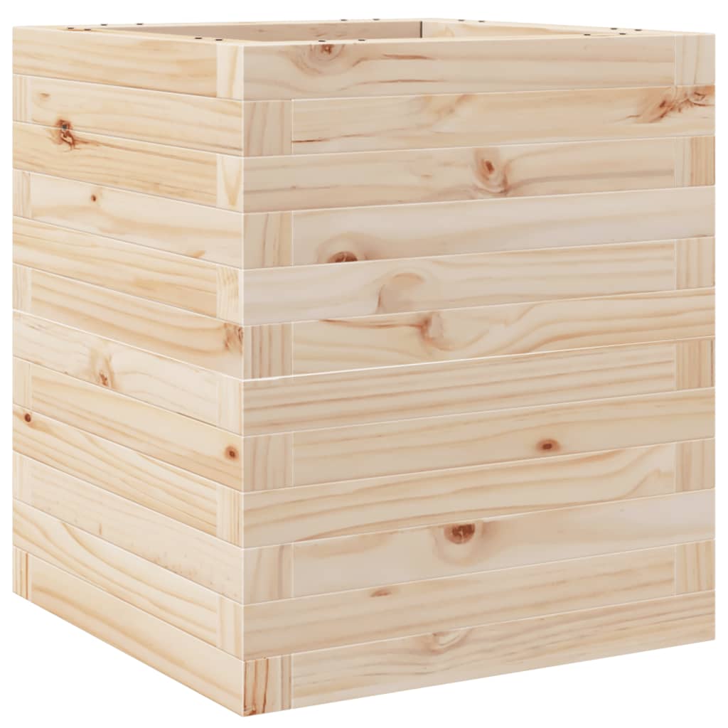 Garden Planter 40x40x46 cm Solid Wood Pine