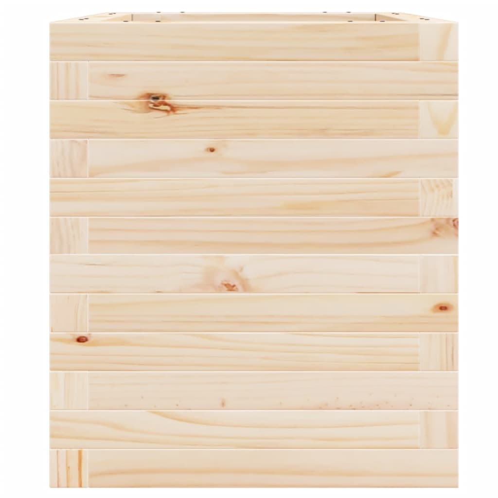 Garden Planter 40x40x46 cm Solid Wood Pine