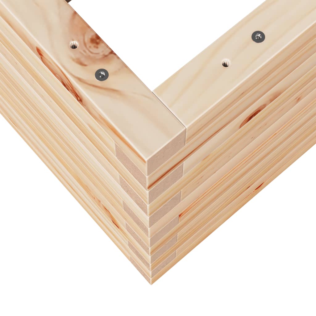 Garden Planter 90x60x46 cm Solid Wood Pine