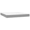 Bed with Mattress White 180x200 cm Super King Solid Wood Pine