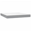 Bed with Mattress White 160x200 cm Solid Wood Pine