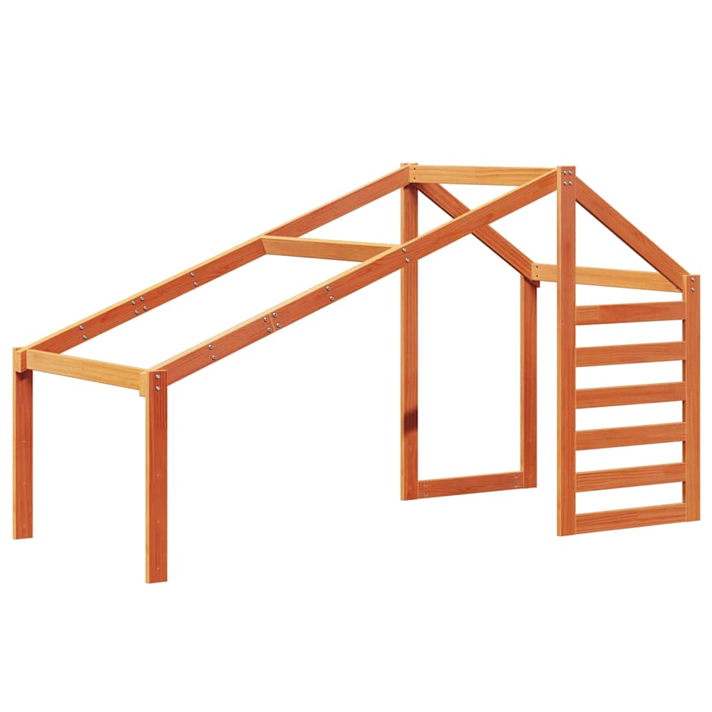 Bunk Bed without Mattress Wax Brown 80x200 cm Solid Wood Pine