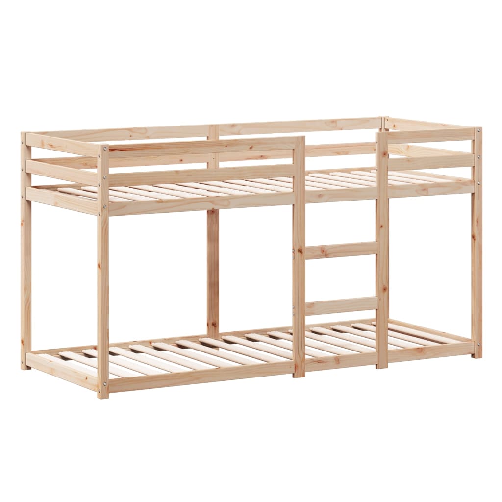 Bunk Bed without Mattress 90x200 cm Solid Wood Pine