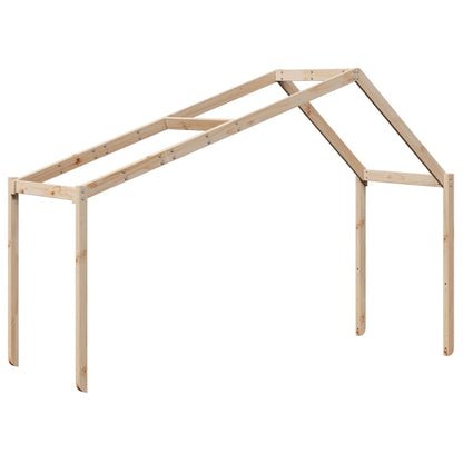 Bunk Bed | Natural wood colour | Solid pine wood (untreated) | 90x200 cm