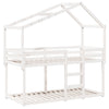 Bunk Bed without Mattress White 80x200 cm Solid Wood Pine