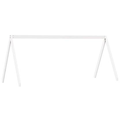 Bunk Bed without Mattress White 80x200 cm Solid Wood Pine