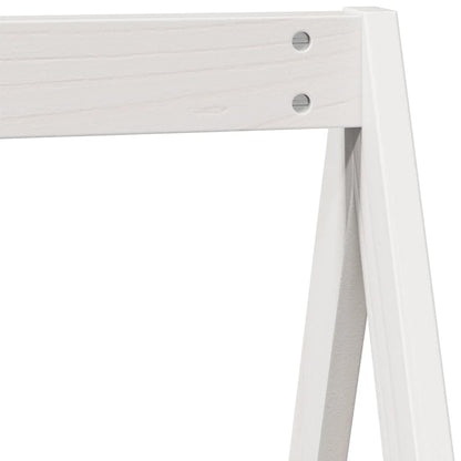 Bunk Bed without Mattress White 80x200 cm Solid Wood Pine