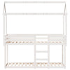 Bunk Bed without Mattress White 80x200 cm Solid Wood Pine