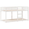 Bunk Bed without Mattress White 80x200 cm Solid Wood Pine