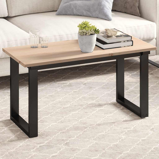 Table Top 90x40x1.7 cm Rectangular Solid Wood Pine