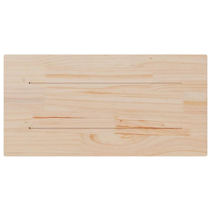 Table Tops 2 pcs 90x45x1.7 cm Rectangular Solid Wood Pine