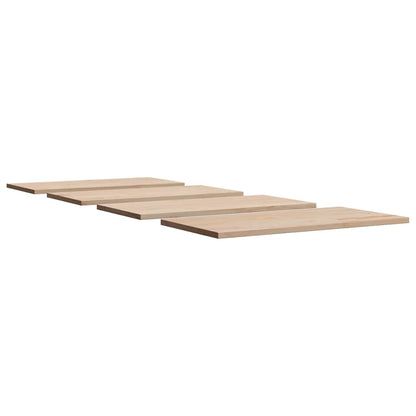 Table Tops 4 pcs 100x50x1.7 cm Rectangular Solid Wood Pine