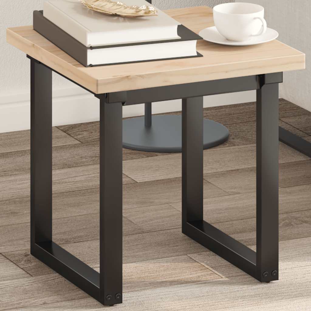 Table Top 40x40x2.5 cm Square Solid Wood Pine