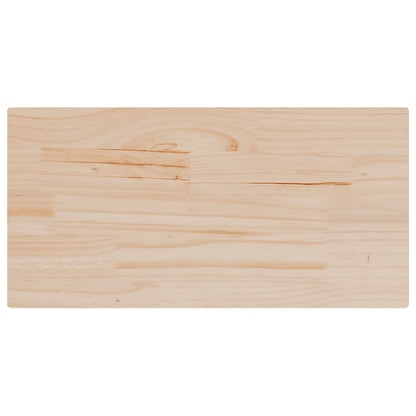 Table Tops 2 pcs 60x30x2.5 cm Rectangular Solid Wood Pine