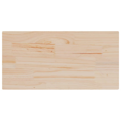 Table Tops 2 pcs 90x45x2.5 cm Rectangular Solid Wood Pine