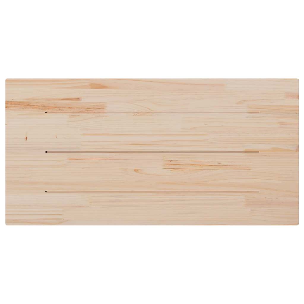 Table Tops 4 pcs 100x50x2.5 cm Rectangular Solid Wood Pine
