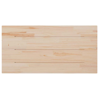 Table Tops 4 pcs 100x50x2.5 cm Rectangular Solid Wood Pine