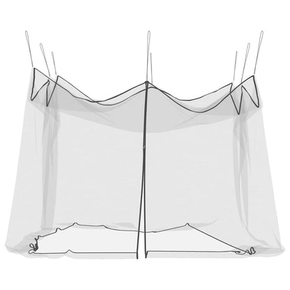Garden Mosquito Net Rectangular 220 mesh Black Polyester