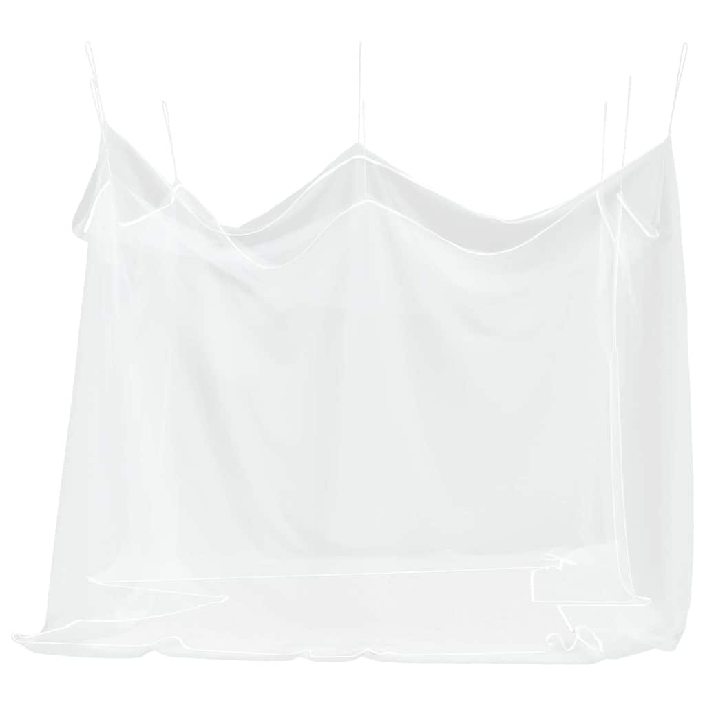 Garden Mosquito Net Rectangular 220 mesh White Polyester