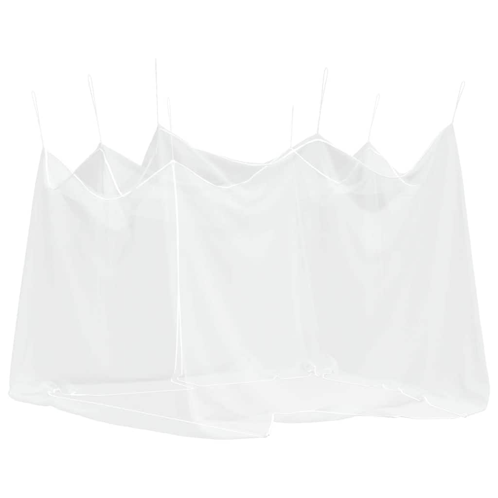 Garden Mosquito Net Rectangular 220 mesh White Polyester