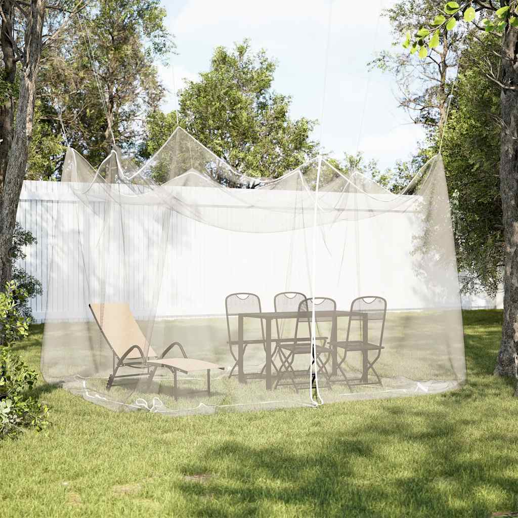 Garden Mosquito Net Rectangular 220 mesh White Polyester