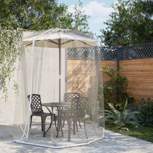 Mosquito Net for Umbrella 220 Mesh White Φ300x230 cm