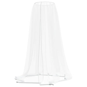 Mosquito Net for Umbrella 220 Mesh White Φ330x250 cm