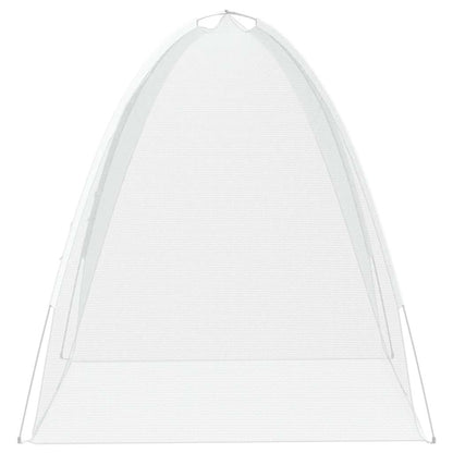 Mosquito Net Mongolia with Doors 220 Mesh White 200x120x130 cm