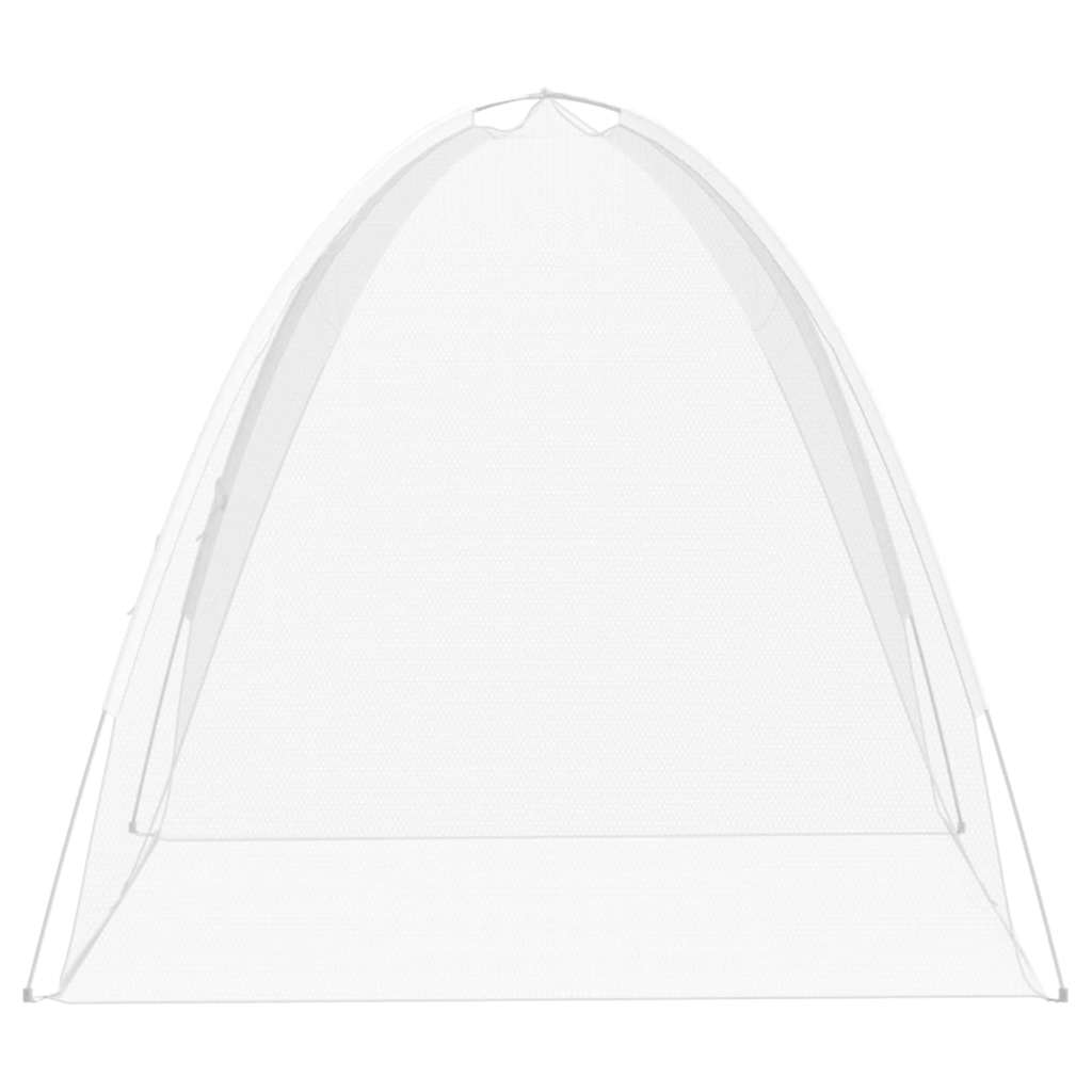 Mosquito Net Mongolia with Doors 220 Mesh White 200x150x140 cm