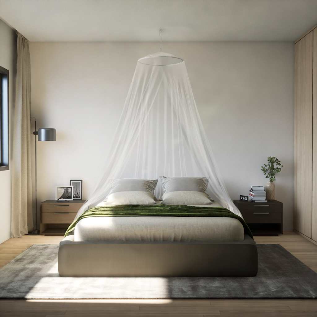 Mosquito Net for Bed A-Shape 156 mesh 1270 cm Polyester