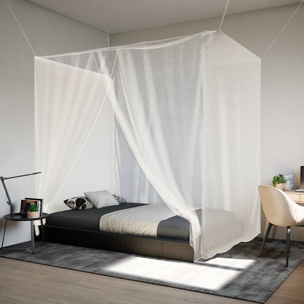 Mosquito Net for Bed Rectangular 156 mesh 220 x 100 x 150 cm