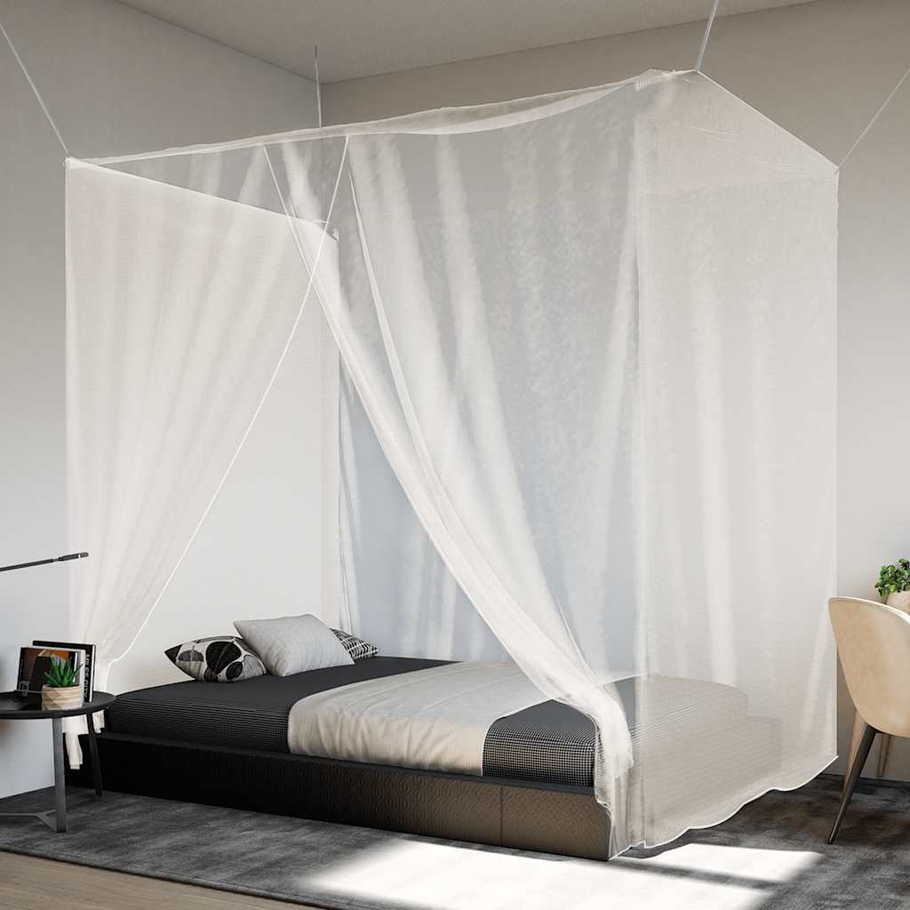 Mosquito Net for Bed Rectangular 156 mesh 220 x 120 x 150 cm