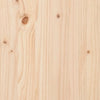 Dining Table O-Frame 90x90x75 cm Solid Wood Pine and Steel