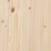 Dining Table O-Frame 180x90x75.5 cm Solid Wood Pine and Steel