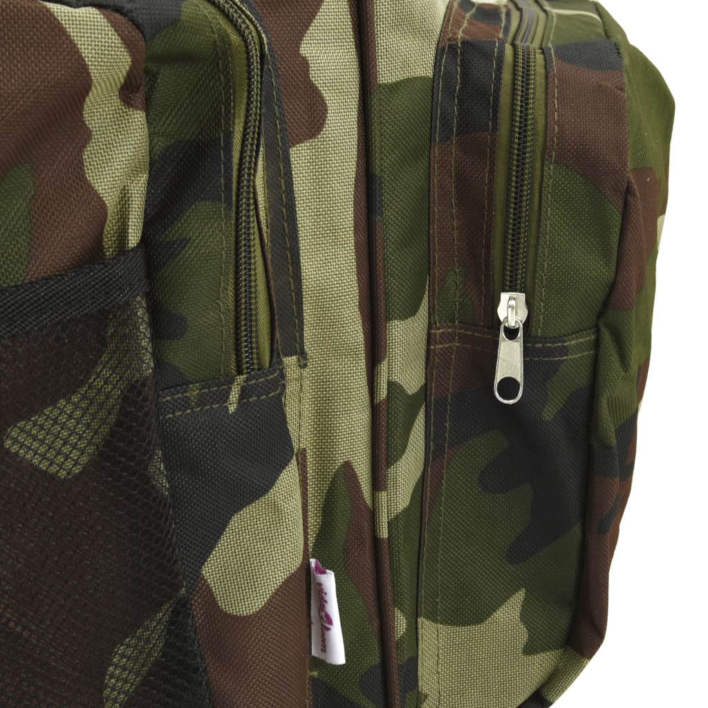 Fishing Bag Waterproof Green Camouflage Oxford Fabric