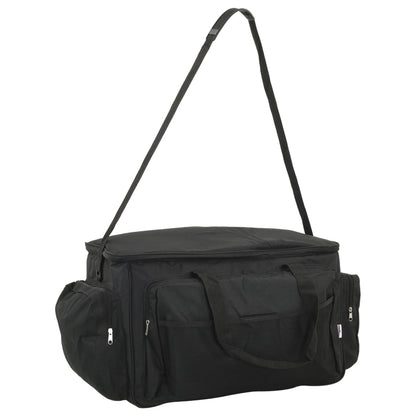 Fishing Bag Waterproof Black Oxford Fabric