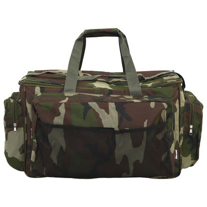 Fishing Bag Waterproof Green Camouflage Oxford Fabric