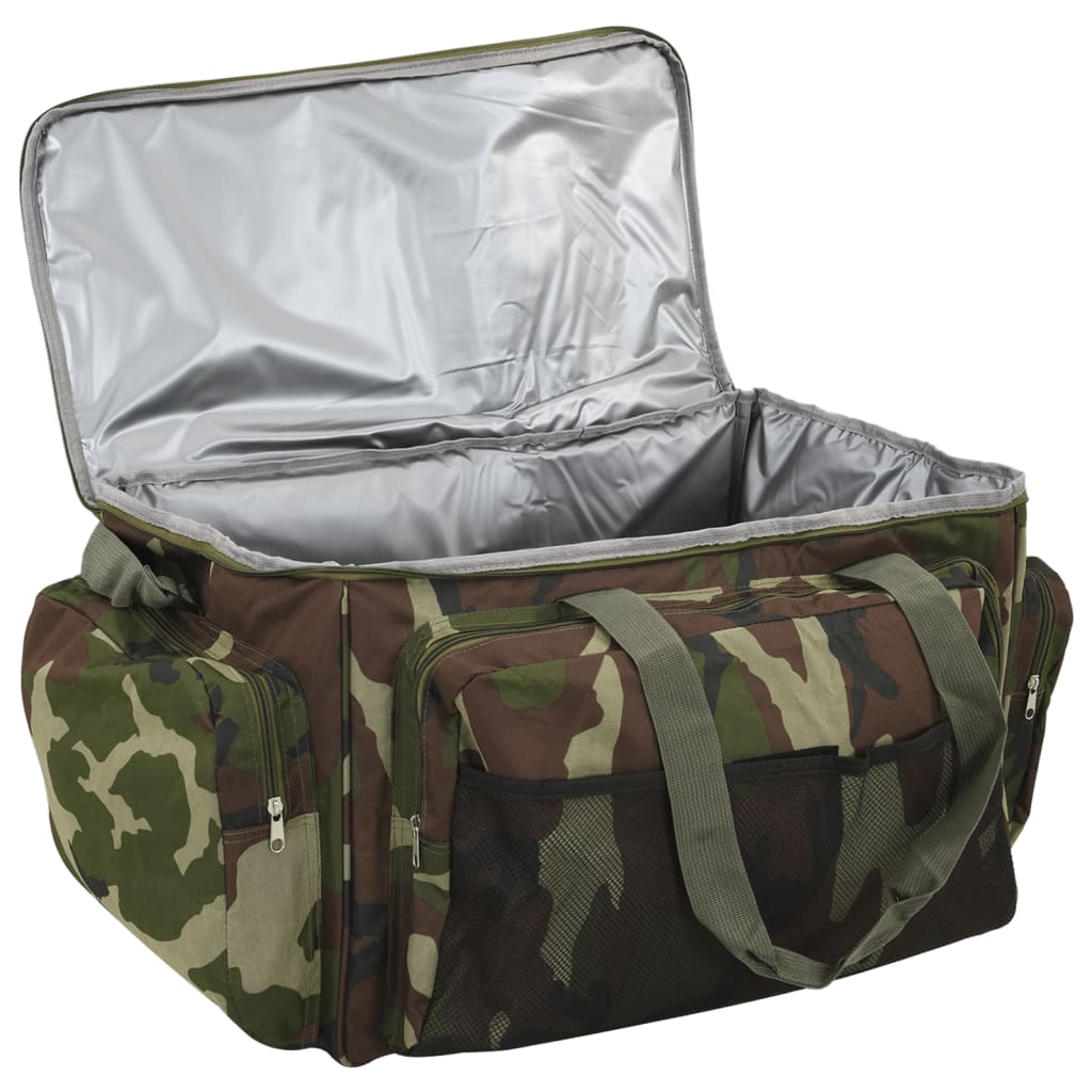 Fishing Bag Waterproof Green Camouflage Oxford Fabric