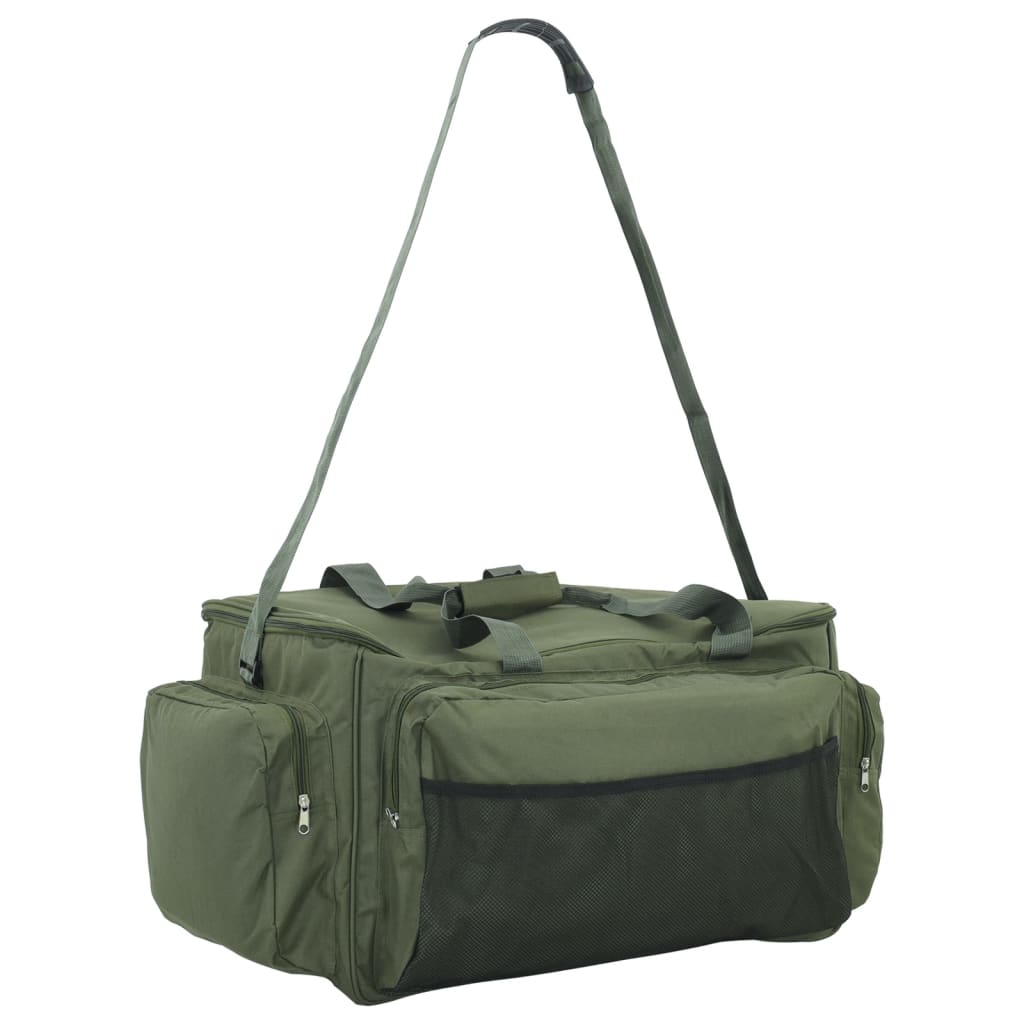 Fishing Bag Waterproof Dark Green Oxford Fabric