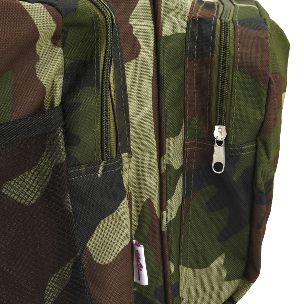 Fishing Bag Waterproof Green Camouflage Oxford Fabric