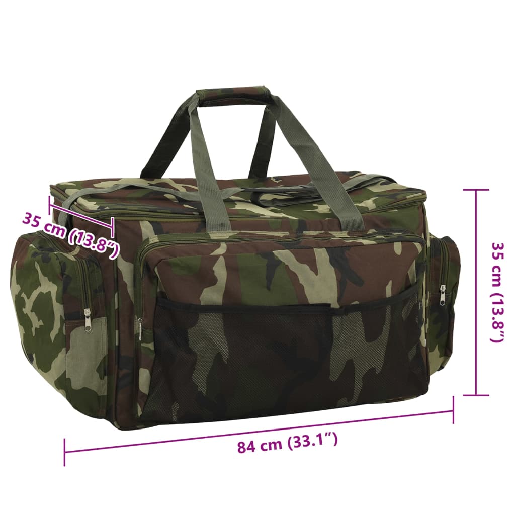 Fishing Bag Waterproof Green Camouflage Oxford Fabric