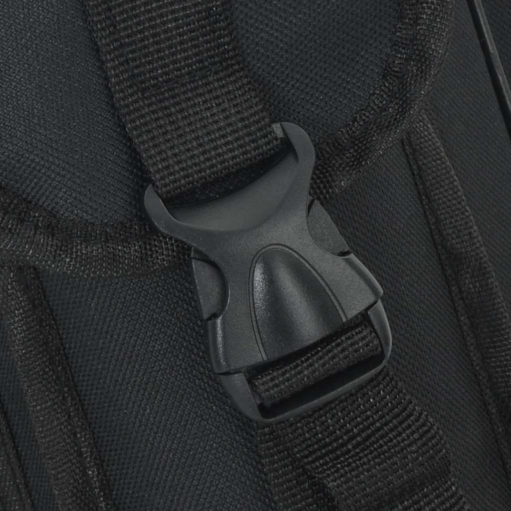 Fishing Rod Bag Black 160 cm Oxford Fabric