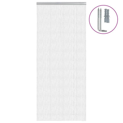 Chain Door Fly Screen 35.4x83.5" Aluminium