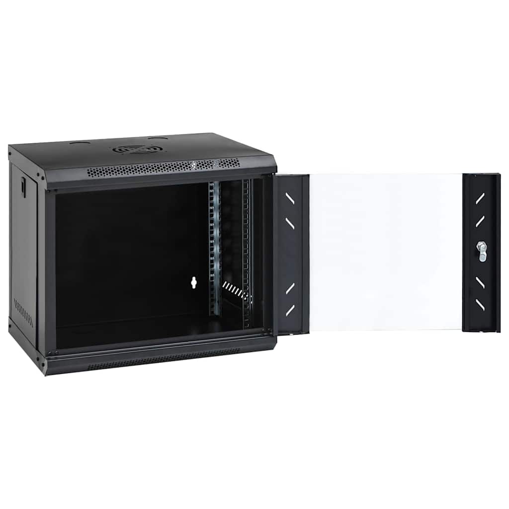 9U Wall Mounted Network Cabinet 19" IP20 20.9x15.7x17.7"