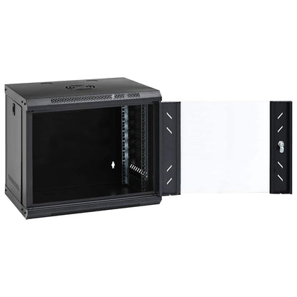 9U Wall Mounted Network Cabinet 19" IP20 20.9x15.7x17.7"