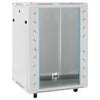 15U Network Cabinet with Swivel Feet 19" IP20 23.6"x17.7"x33.9"