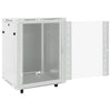 15U Network Cabinet with Swivel Feet 19" IP20 23.6"x17.7"x33.9"