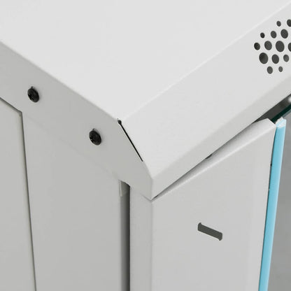 18U Network Cabinet with Swivel Feet 19" IP20 23.6"x23.6"x39.4"