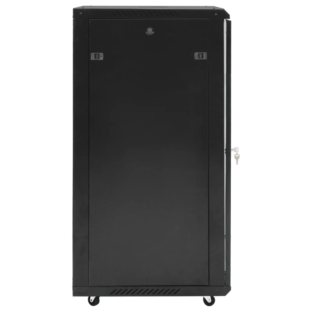 22U Network Cabinet with Swivel Feet 19" IP20 23.6x23.6x47.2"